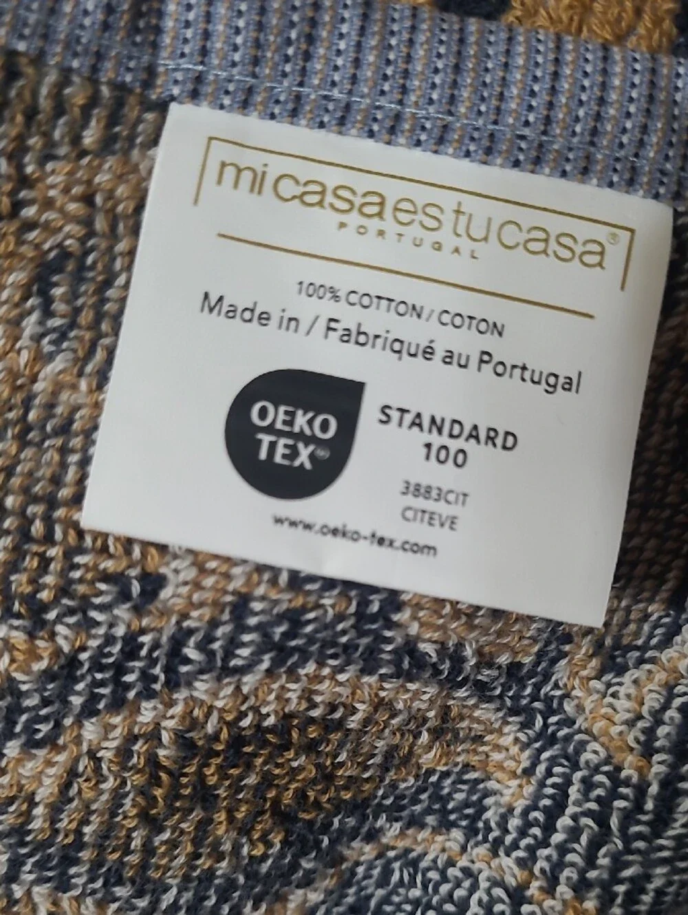 Mi Casas Portugal Jacquard Bath Towel Set